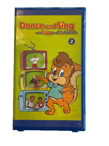 Dance and Sing with Zippy and his friends VHS