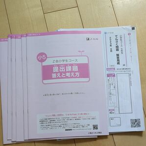Z会5年生 添削問題 国語算数理科社会