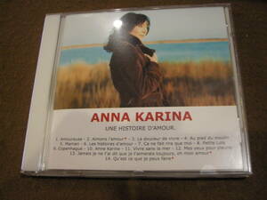 ⑮輸入盤CD!　ANNA KARINA　UNE HISTOIRE D'AMOUR