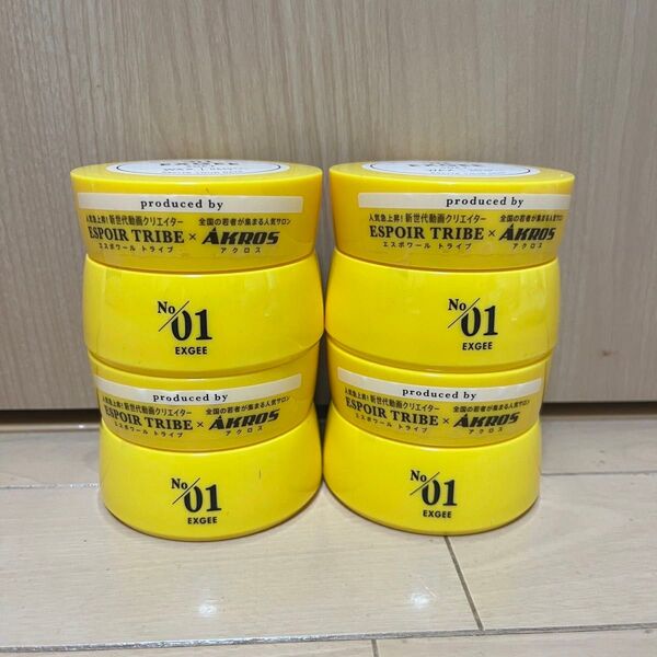 EXGEE ヘアワックス ソフトワックス 80g 4個セット