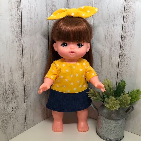 メルちゃん ソランちゃん 服 半袖ワンピース