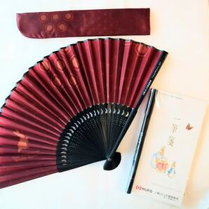 【新品】ピーターラビットの 扇子(2023)+一筆箋のセット