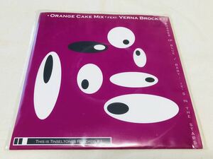 ORANGE CAKE MIX feat. VERNA BROCK★37 SHADES OF BLUE★TINT001★7インチ★UK盤★オレンジケーキミックス