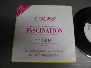 サーカス CIRCUS/FASCINATION/銀座ジュエリーマキ・カメリアダイヤモンドCFイメージソング★シングル