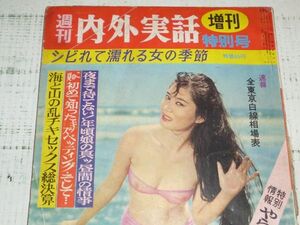昭和36年 週刊 内外実話 増刊 特別号 当時物