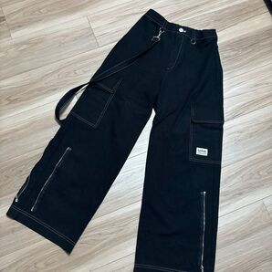 ALAND dearstalker カーゴパンツ 黒