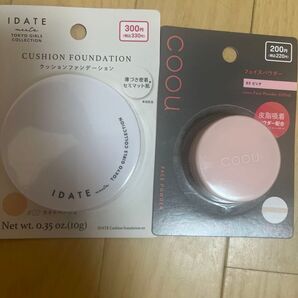 最終価格 ダイソー IDATEクッションファンデーション coouフェイスパウダー セット