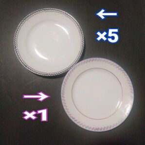 ケーキ皿 サラダ皿 取り皿 取皿 中皿 皿 お皿 6枚