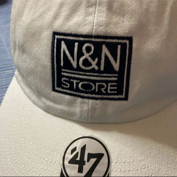 47 NEAT ニート n&n house ホワイト フォーティーセブン キャップ 帽子 neat