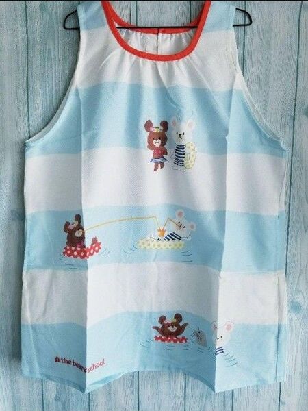新品★保育士看護師★すてきな先生★学研★くまのがっこう★夏★海★エプロン