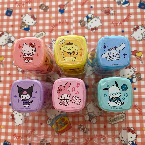 サンリオ スタンプ6個セット