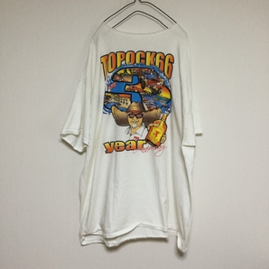 TOPOCK66 きりっぱ Tシャツ おじさん 記念 酒T 車 アメリカ 古着 ビンテージ