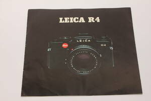 管18585ニ　LEICA R4 カタログ　