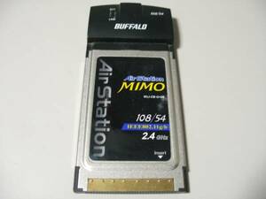 BUFFALO MIMO CardBus用無線LANカード　WLI-CB-G108