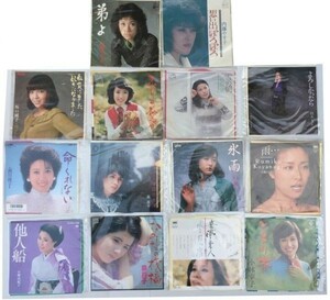 歌謡曲 森昌子 小林幸子 瀬川瑛子 他 シングルレコード 14枚セット