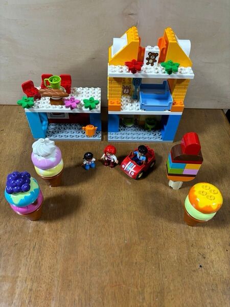 LEGO 10835 10574 レゴ デュプロ たのしいおうち アイスクリームあそび セット 知育 レア 希少 コンテナ 付き
