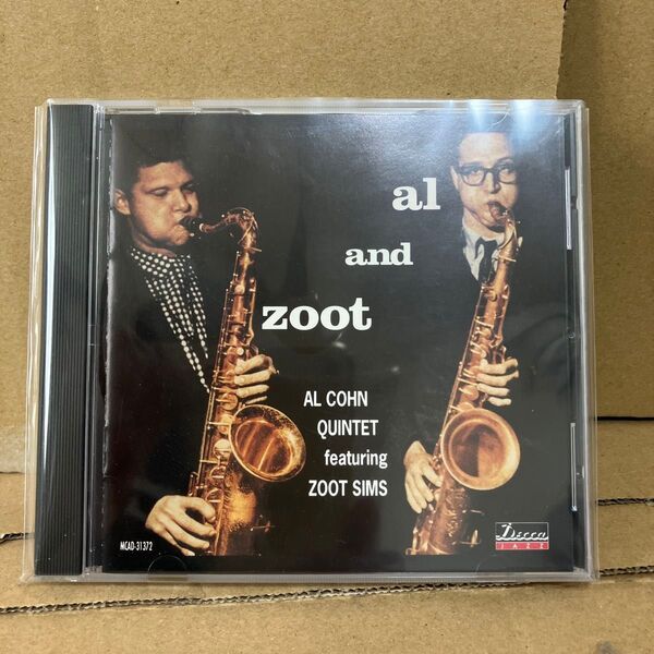 AL AND ZOOT アル・コーン ズート・シムズ al cohn zoot sims ジャズ JAZZ