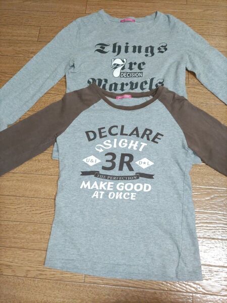 長袖Tシャツ 2枚セット