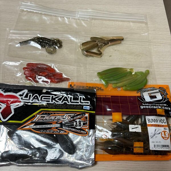 【格安まとめ売り】ワームセット セット バス釣り ワーム 釣具 釣り 212