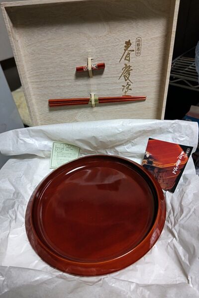 漆器 菓子器