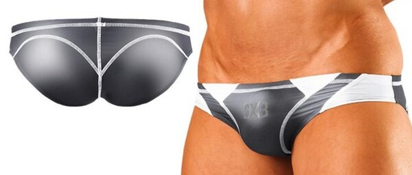送料無料 新品 未使用 希少 ★☆ GX3 ☆★ ジーバイスリー SPLASH NEON ビキニパンツR ブラック系 XXL
