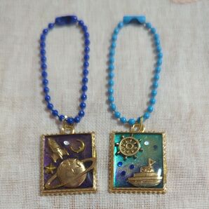キーホルダー 海と宇宙