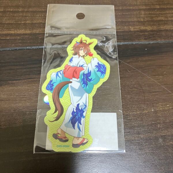 ウマ娘 新時代の扉 ゆかたまつり アグネスタキオン ダイカットステッカー