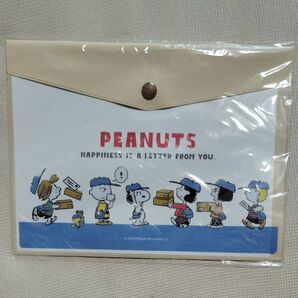 【販売終了入手困難レア品】郵便局限定PeanutスヌーピーSNOOPYステーショナリーポーチ 1点限り早いもの勝ち!!未使用新品
