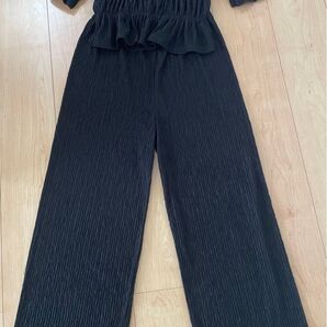 セットアップ ノースリーブトップス ワイドパンツ