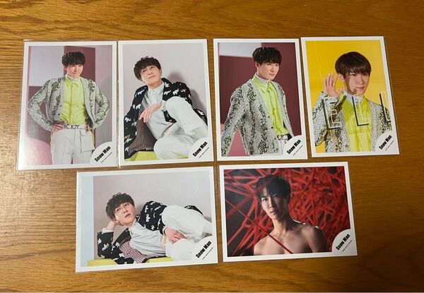 Snow Man 公式写真 HELLOHELLO 渡辺翔太 6枚セット