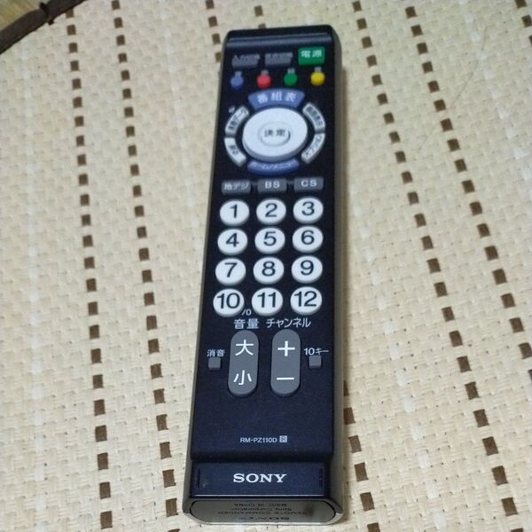 SONY テレビリモコン RM-PZ110D