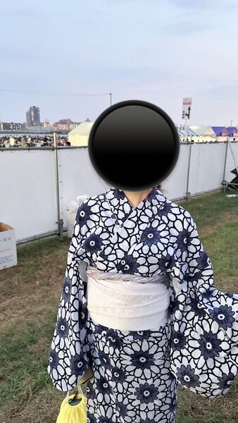 浴衣 藍色