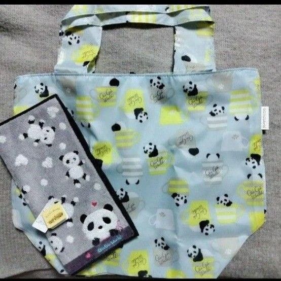 新品 グーグーワールド パンダ エコバッグ & ハンドタオル