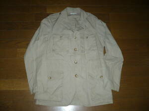 San Francisco Safari jacket S khaki excellent level ....fa tea g jacket RRL BDU