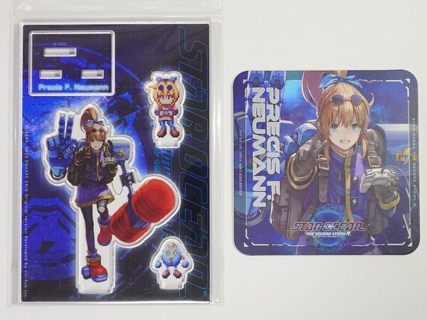 【2点セット】プリシス アクリルスタンド・コースター スターオーシャン セカンドストーリーR SO2