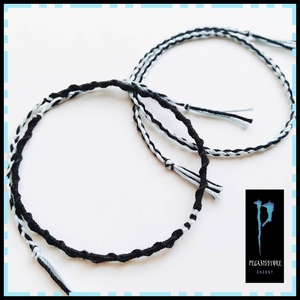 [ free shipping ] anklet mi sun ga3ps.@ line 2 pcs set men's Monstar black BL