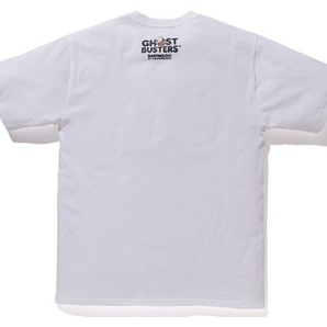 「GHOSTBUSTERS × BABY MILO TEE #4 / WHITE」Lサイズ Tシャツ エイプ A BATHING APE ゴーストバスターズ BAPEの画像6