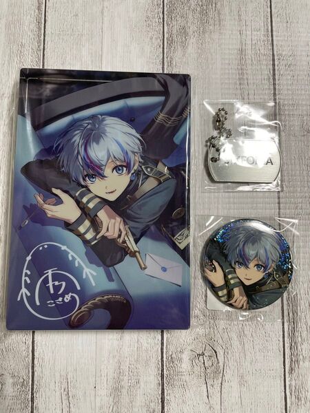 シクフォニ 雨乃こさめ 誕生日 2024 アクリルブロック 缶バッジ キーホルダー
