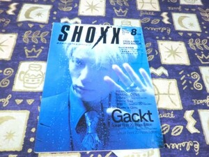 SHOXX( амортизаторы s) 2002 год 08 месяц vol.114. входить постер, карта имеется Gackt Laputa STRAY PIG VANGUARD Prastic Tree wyse Mucc человек . радио 