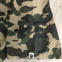 1st camo green ミリタリー 半袖シャツ Lサイズ a bathing ape BAPE STA エイプ ベイプ アベイシングエイプ military shirt ASNKA nigo_画像5