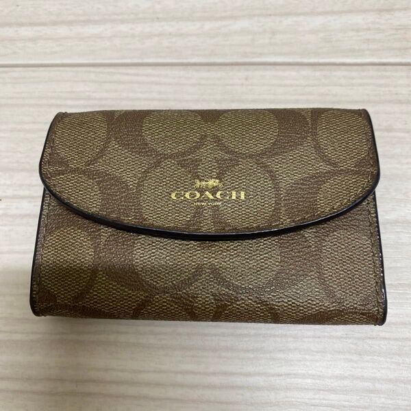 コーチ キーケース COACH ブラウン系