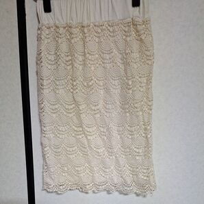 新品たぐつきtocco closet レース タイトスカート 総レース