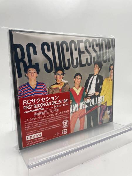 M 匿名配送 CD+DVD RCサクセション FIRST BUDOHKAN DEC. 24.1981 Yeahhhhhh.......... Deluxe Edition 初回デジパック仕様 4988031506721