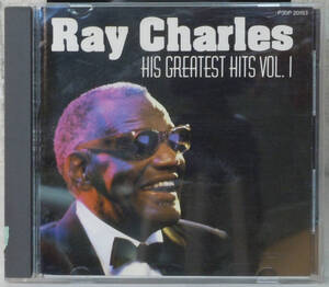 帯付CD ● RAY CHARLES His Greatest Hits vol.1 ●P30P 20153 レイ・チャールズ ベスト 181