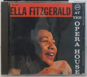 CD ● ELLA FITZGERALD AT THE OPERA HOUSE ●831 269-2 エラ・フィッツジェラルド ジャズ A922