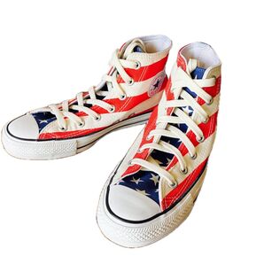 美品★コンバース ALL STAR 100 STAR & BARS HI★