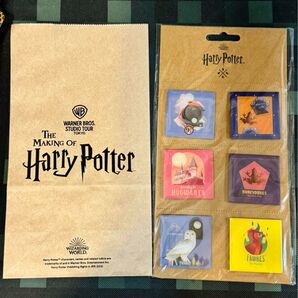 ハリーポッタースタジオツアー マグネットセット ホグワーツ ヘドウィック カエル 磁石 ワーナーブラザーズ としまえん 豊島園