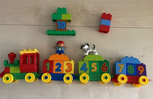 2408 はじめてのデュプロ かずあそびトレイン duplo レゴ LEGO 10558