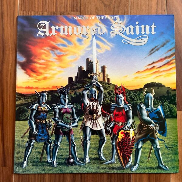 LP Armored Saint /March Of The Saint 中古Chrysalis FV 41476