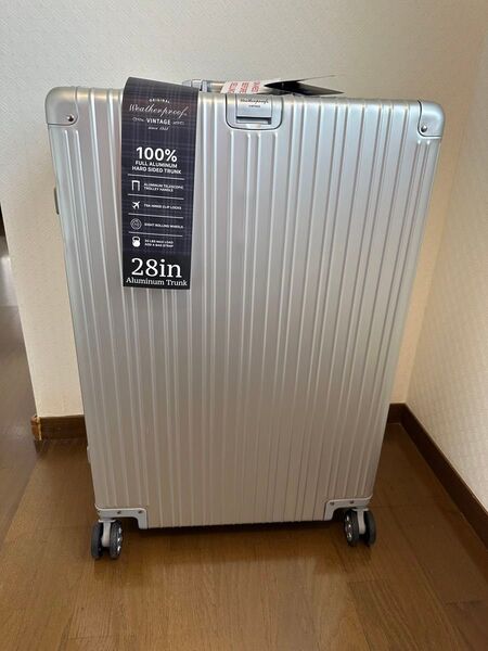 28インチスーツケース/トランクWeatherproof Vintage 90L 軽量大型 Lサイズ TSAロック7-10日 旅行